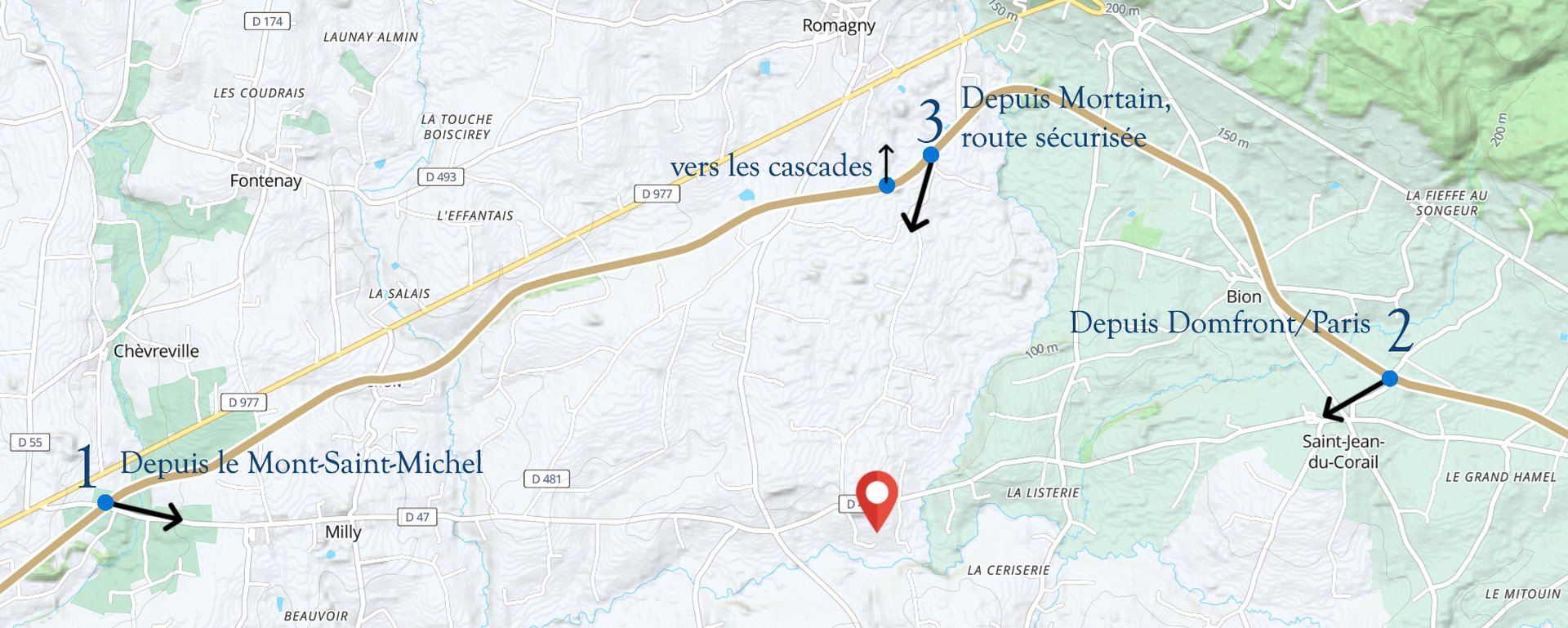 Emplacements camping ferme où l'on sème mortain bocage manche normandie